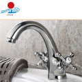 Double Handle Bathroom Basin Faucet (ZR30300)